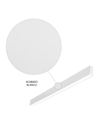 HANOK * APLIQUE LED 38W 4000K 110º BLANCA